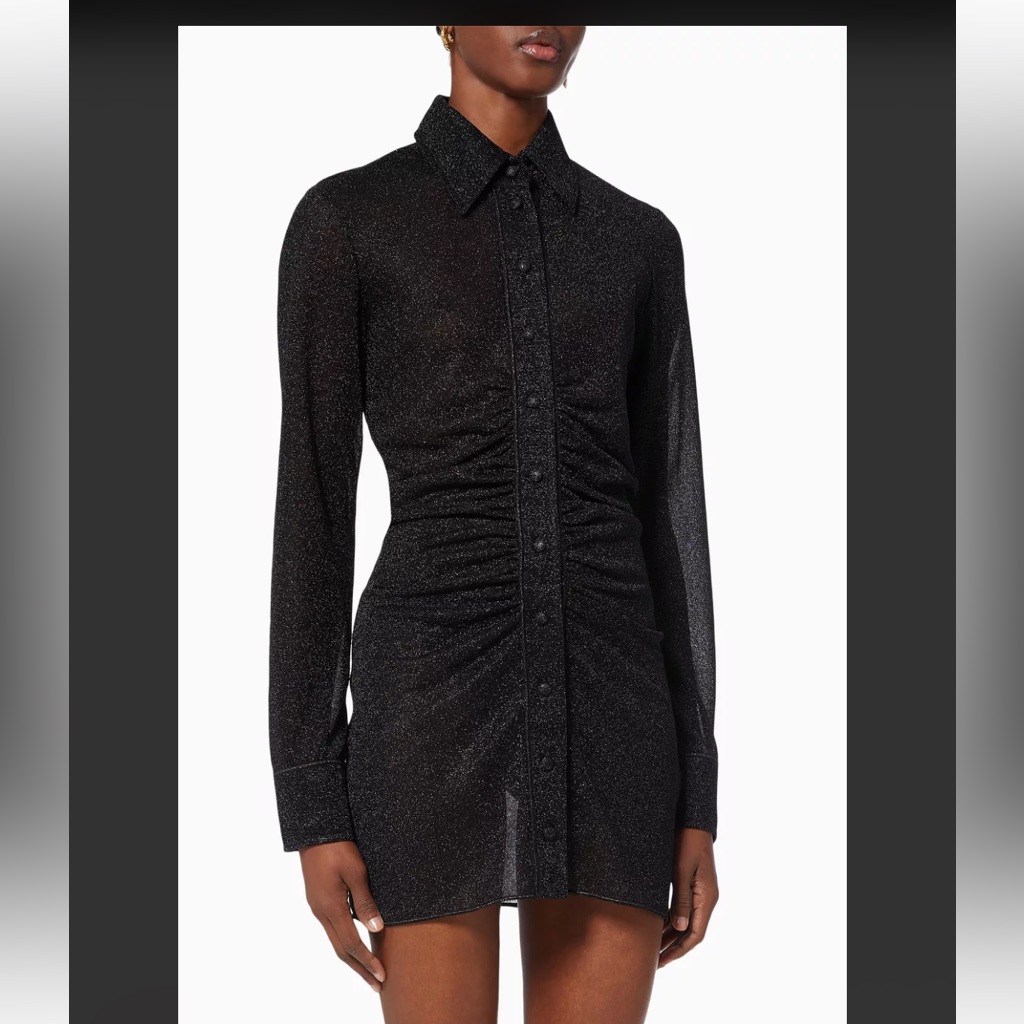 Oseree Lumiere Black Dress